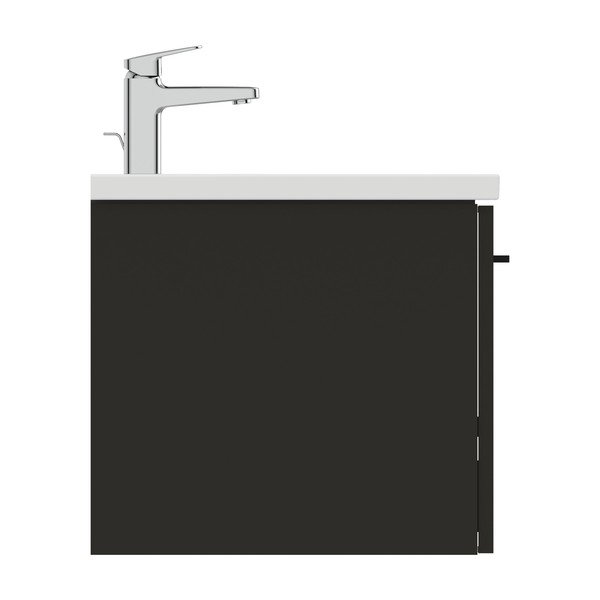 Mobile per lavabo antracite a sospensione 60x44 cm i.Life B - Ideal Standard-image-3