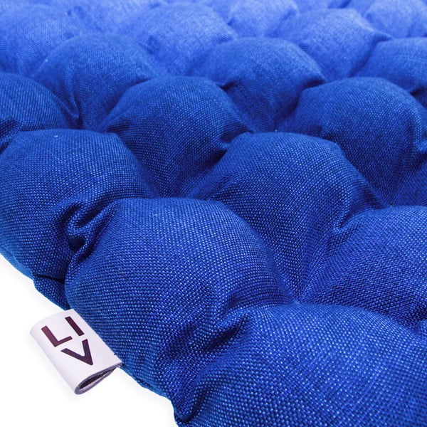 Cuscino di seduta grigio e blu con sfere massaggianti , 65 x 65 cm Bubbles - Linda Vrňáková-image-3