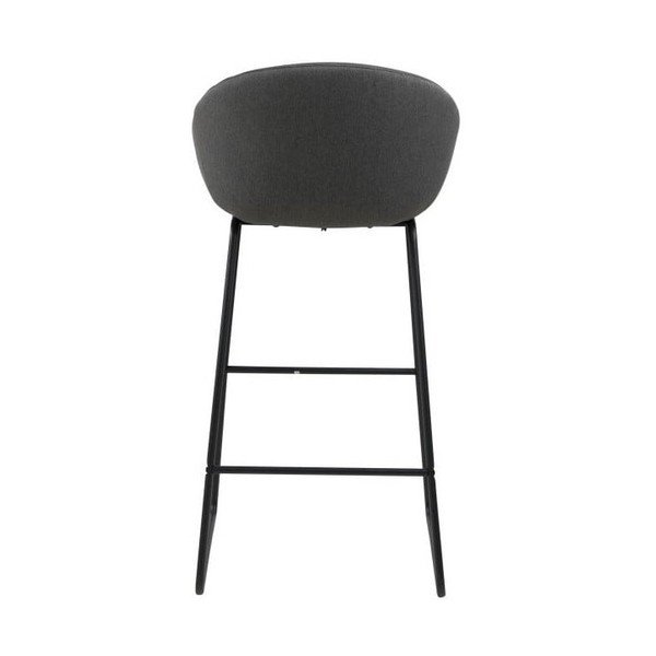 Set di 2 sgabelli da bar grigio scuro Ally - Actona-image-3