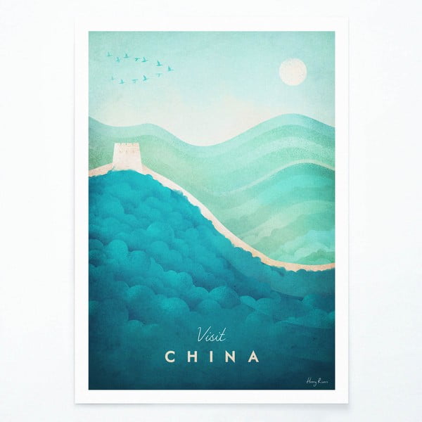 Poster , 30 x 40 cm China - Travelposter