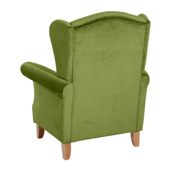 Poltrona in velluto verde Verita Velvet - Max Winzer-image-3