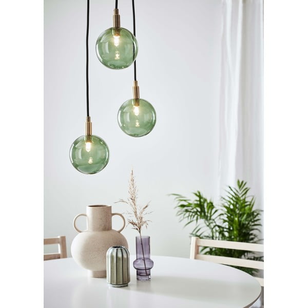 Apparecchio a sospensione verde Uno Pendant 3L - Markslöjd-image-1