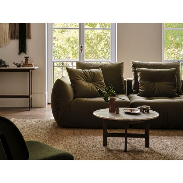 Divano angolare grigio chiaro (angolo destro/verso L) Bloom - Micadoni Home-image-1