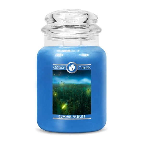 Candela profumata in scatola di vetro, 150 ore di combustione Summer Fireflies - Goose Creek