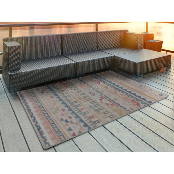 Tappeto da esterno beige 160x230 cm Soley – Universal-image-1