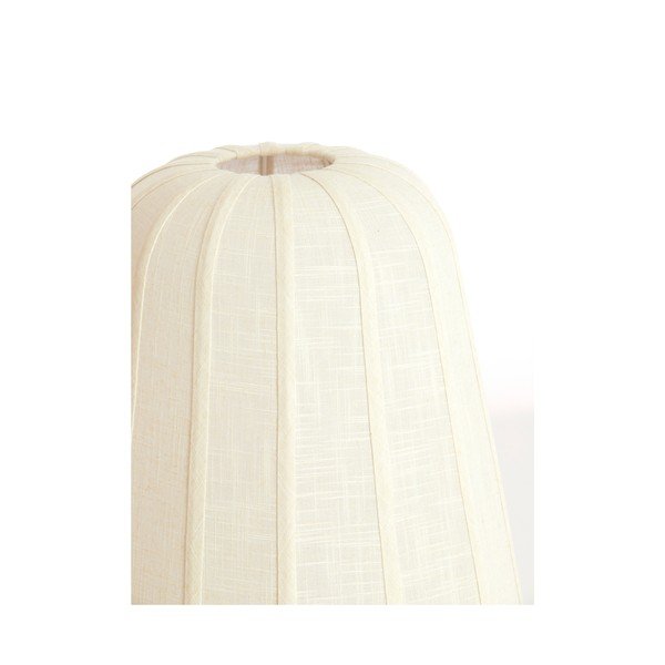 Lampada da terra bianca con paralume in tessuto (altezza totale 133 cm) Bibury – Light & Living-image-3