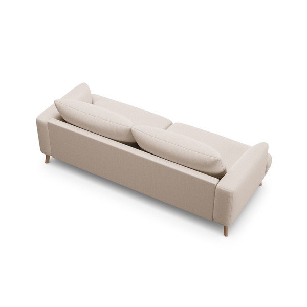 Divano beige 200 cm Naomi – Micadoni -image-3