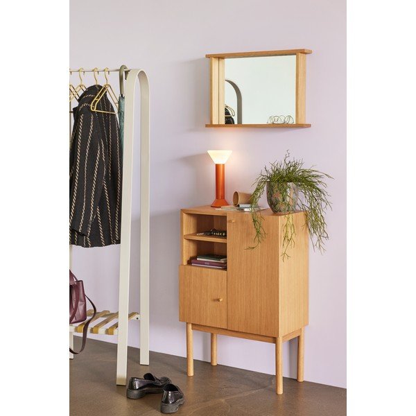 Armadietto di colore naturale con effetto rovere 60x90x34 cm Nobby – Hübsch-image-1