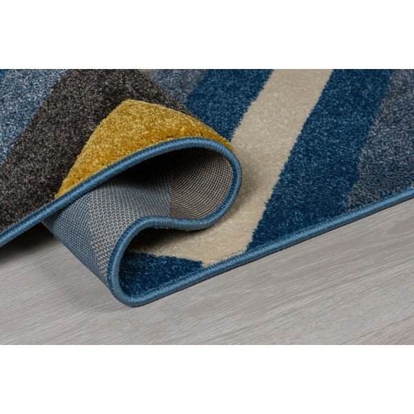 Tappeto blu Paloma, 160 x 230 cm - Flair Rugs-image-3