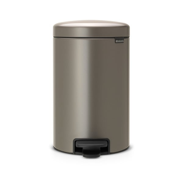 Bidone grigio in acciaio 12 l NewIcon - Brabantia-image-4