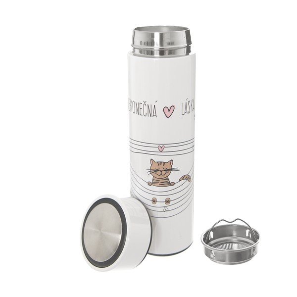 Thermos bianco 400 ml - Orion-image-2