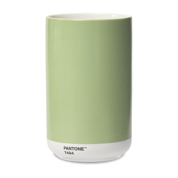 Vaso in ceramica verde Pastel Green 7494 - Pantone