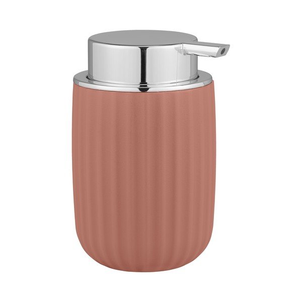 Dispenser di sapone in plastica arancione da 0,25 l Agropoli - Wenko-image-1