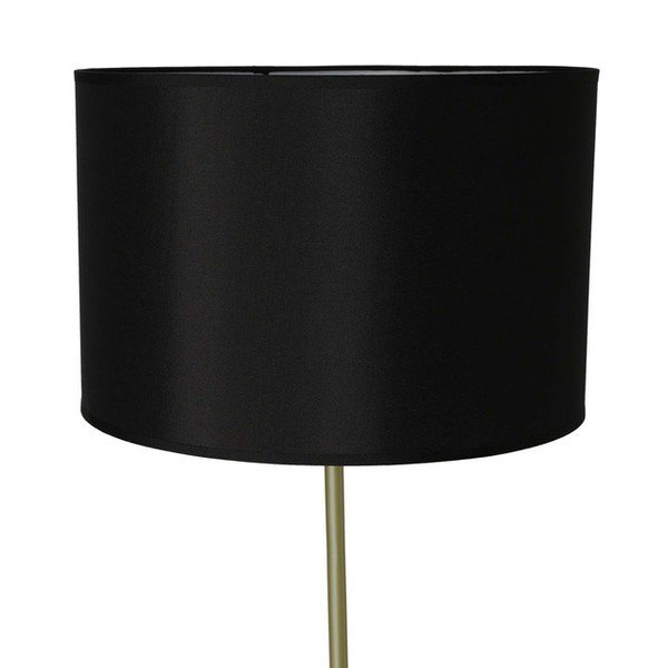 Lampada da terra nera (altezza 154 cm) Tegola - Candellux Lighting-image-3