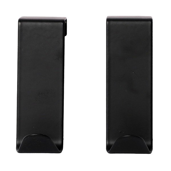 Set di ganci da appendere color nero opaco in metallo 2 pz Fixeo – douceur d'intérieur