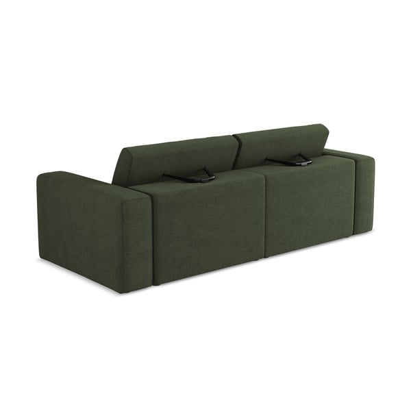 Divano componibile verde 224 cm Kalea – Makamii-image-3