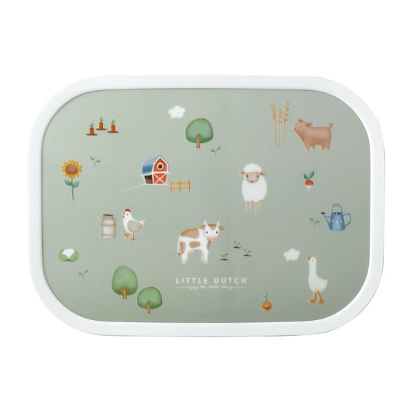 Scatola per la merenda dei bambini Little farm - Mepal-image-2