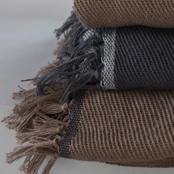 Coperta in cotone biologico 125x180 cm Bohemia - Mette Ditmer Denmark-image-3