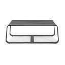 Tavolino da giardino in alluminio 62x105 cm Merrigan   – Bizzotto