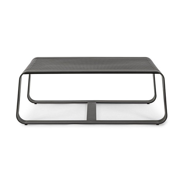 Tavolino da giardino in alluminio 62x105 cm Merrigan   – Bizzotto
