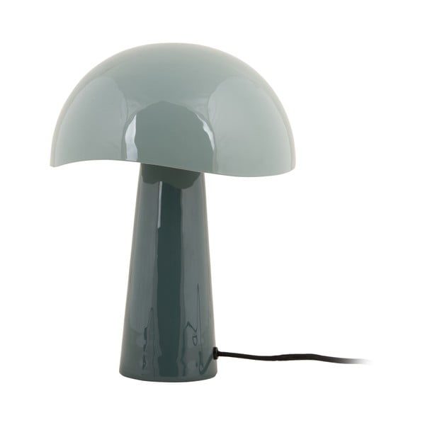 Lampada da tavolo color petrolio con paralume in metallo (altezza 33 cm) Grato - Leitmotiv