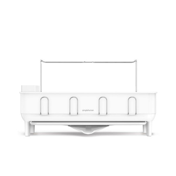 Vassoio di raccolta in acciaio bianco - simplehuman-image-3