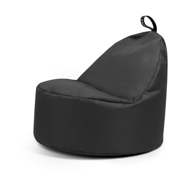 Puof a sacco grigio Round XL – So Soft?