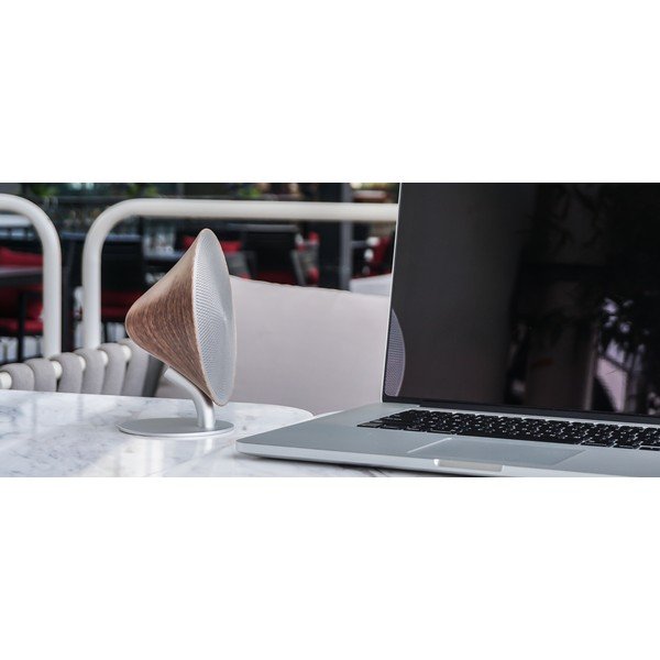 Altoparlante bluetooth Halo marrone scuro Mini Halo - Gingko-image-1