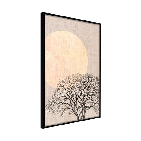 Poster in cornice, 40 x 60 cm Tree in the Morning - Artgeist