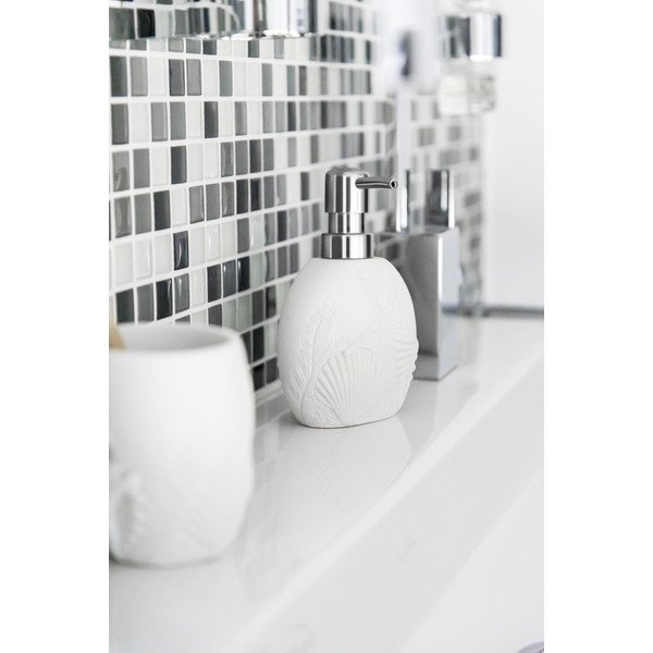 Dispenser di sapone in poliresina bianca 0,28 l Maloto - Wenko-image-4