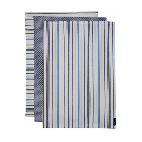 Asciugamani in cotone in set da 3 45x65 cm Stockholm - Cooksmart ®-image-2