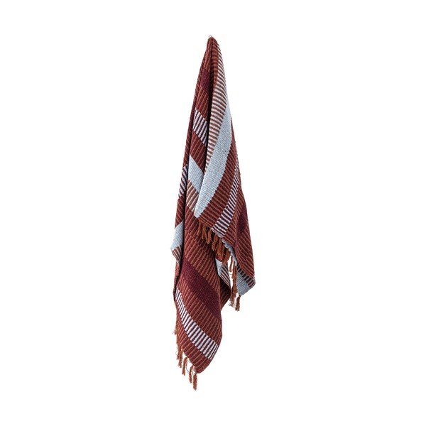 Coperta in misto cotone 130x160 cm Isnel – Bloomingville-image-3