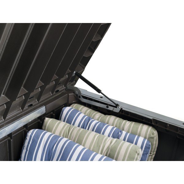 Cassetta portaoggetti da giardino marrone scuro - Keter-image-3