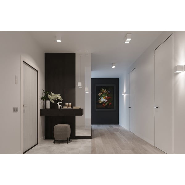 Lampada da parete bianca Geo – Sollux-image-4