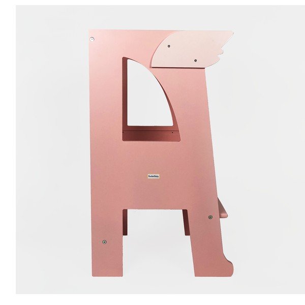 Torre di apprendimento rosa Montessori - Rocket Baby-image-1