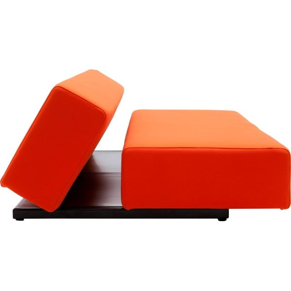 Divano letto arancione, 200 cm Nevada - Softline-image-4