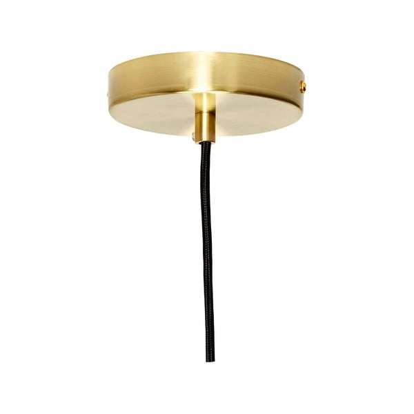 Lampadario dimmerabile grigio con paralume in vetro ø 40 cm Reflect - Hübsch-image-3