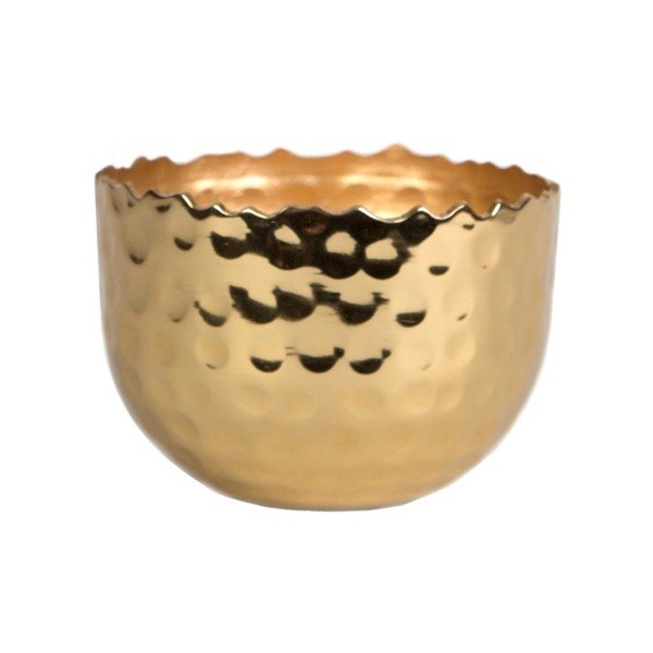 Svícen ve zlaté barvě Sass & Belle Hammered Brass