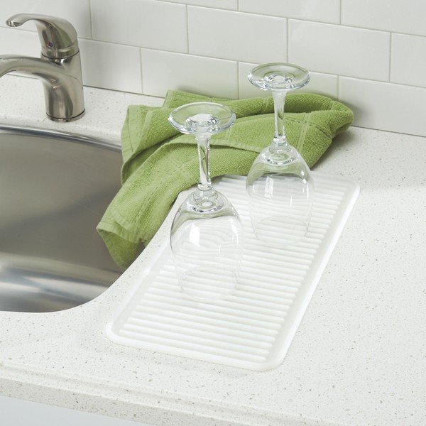 Tappetino in silicone per asciugare i piatti, 40,5 x 20,5 cm Lineo - iDesign-image-3