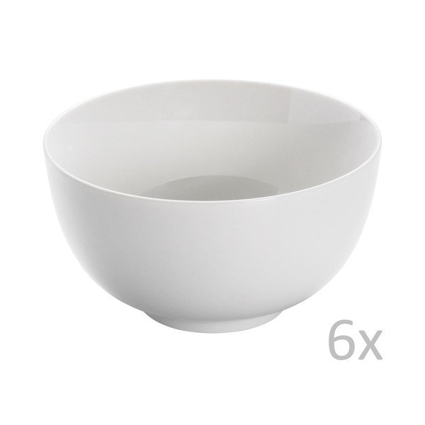 Sada 6 misek Maxwell & Williams Basics, 12 cm