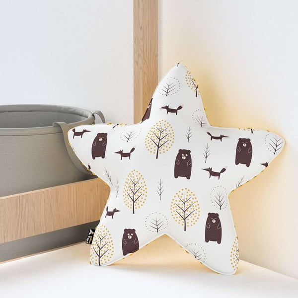 Cuscino per bambini Magic - Yellow Tipi-image-1