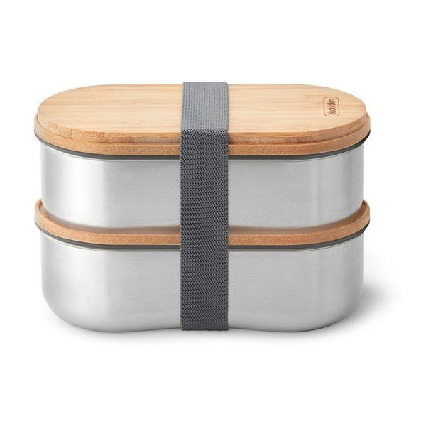 Portapranzo con scomparti Bento – Black + Blum