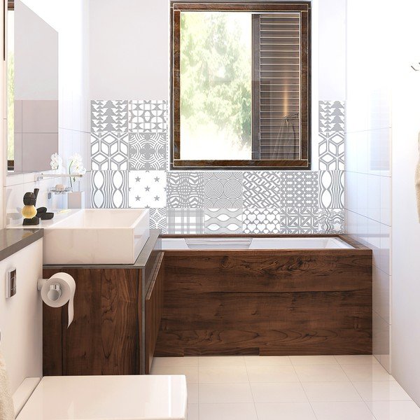 Set di 24 adesivi Scandi, 60 x 90 cm - Ambiance-image-3