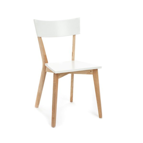 Set di 2 sedie da pranzo Kyra bianche - Tomasucci