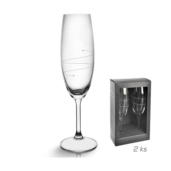Bicchieri da spumante in set da 2 220 ml - Orion-image-2