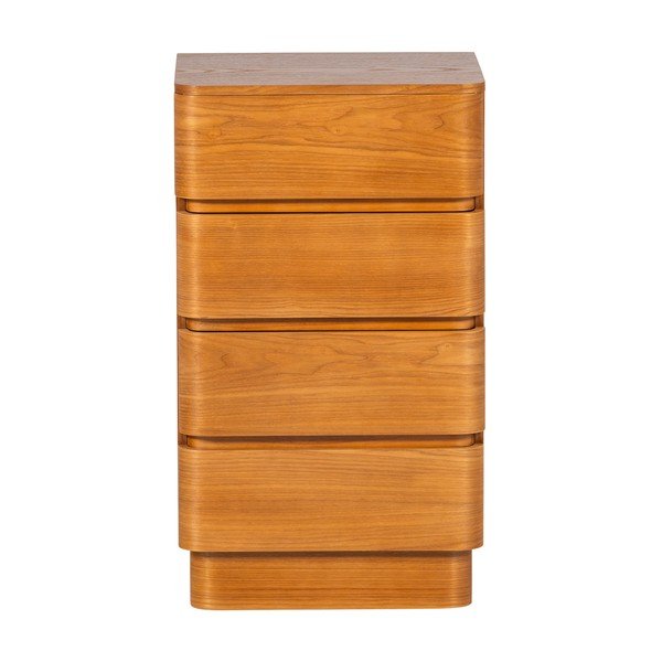 Cassettiera di colore naturale 40x70x34 cm Fejo – WOOOD-image-3