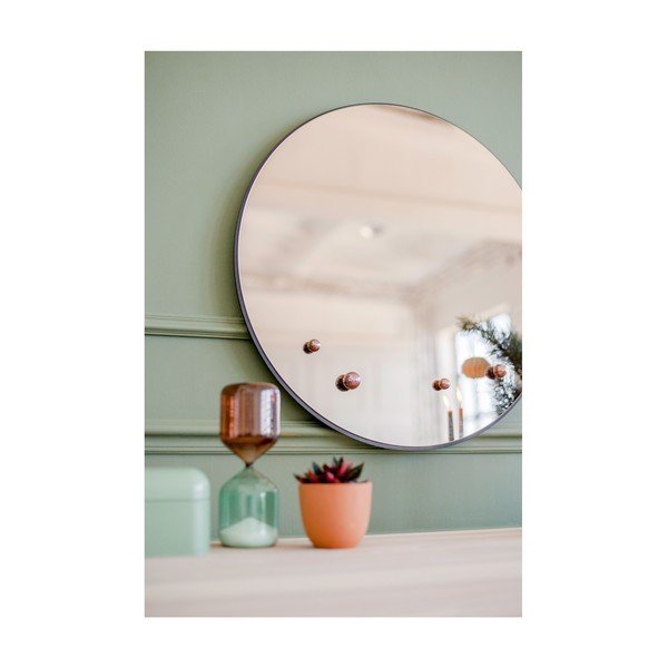 Specchio color bronzo, ø 70 cm Dew - EMKO-image-1