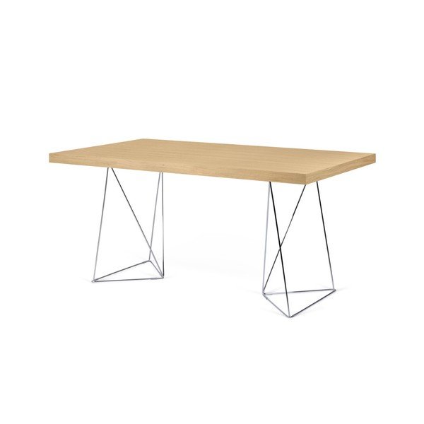 Tavolo marrone chiaro, lunghezza 180 cm Multi - TemaHome-image-4