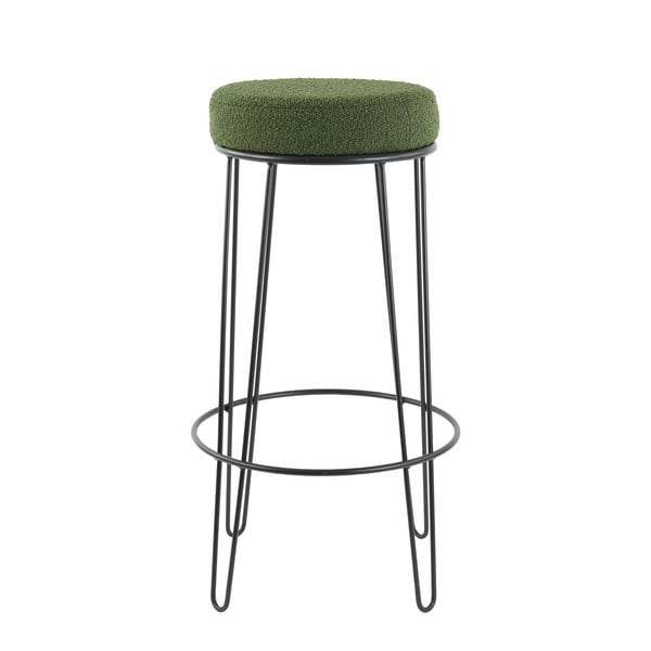 Sgabello da bar verde Alice - Light & Living-image-3