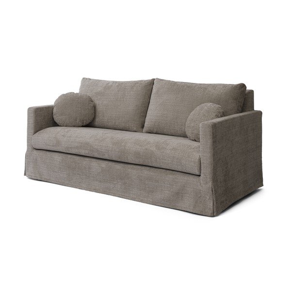 Divano grigio 195 cm Paphos – Ropez
